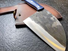 Сербский нож (топорик) Samura MAD BULL, сталь AUS-8, рукоять G10