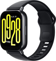 Умные часы Xiaomi REDMI Watch 5 Active Чёрные, с чёрным ремешком