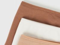 Трусы-бразилиана, 3 шт., Бежевый