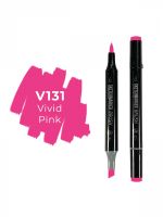 Маркер двухсторонний на спиртовой основе Sketchmarker Brush Цвет Яркий розовый