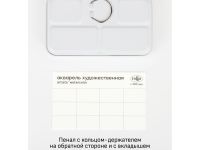 Набор акварели Гамма "Старый Мастер" палитра Ильи Ибряева, 12 цв*2,6 мл, кюветы, метал. кор