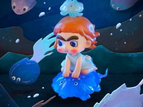 25CB412CIXS Фигурка CiCiLu - Ocean Messenger