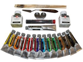 Набор масла Talens "Rembrandt" 12 цв*40 мл