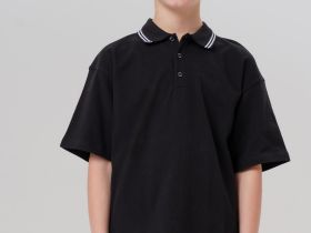 Джемпер трикотажный с воротником поло для мальчиков