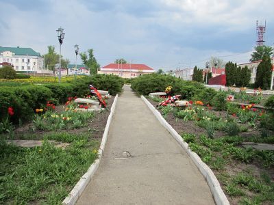 Братская могила воинов, погибших в 1943 г.