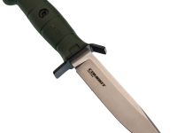 Тактический нож Kizlyar Supreme Combat SW, сталь AUS-8, рукоять кратон, оливковый