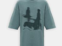 Футболка из хлопка с принтом