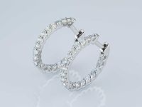 Серьги из белого золота э4712сг12210301