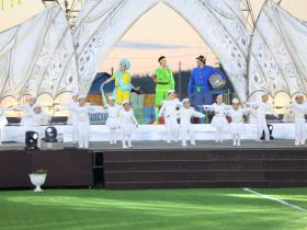 Игры начались. Зажжён огонь XXII Спартакиады по национальным видам спорта