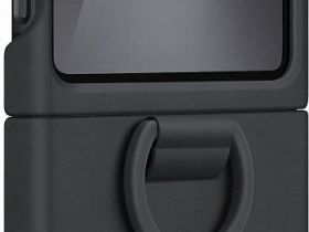 Чехол Samsung Silicone Case для Z Flip6/Flip7 FE черный