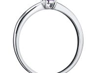 Помолвочное кольцо из белого золота э0912кц01162900