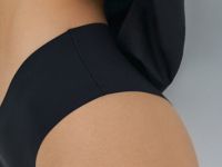 Базовые трусы-хипстеры, Черный