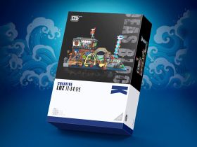 1049_MK Конструктор Японский рыбный рынок