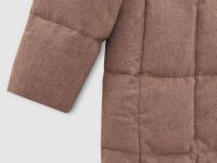 Пуховик из шерсти