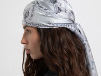 Платок шейный Divina, серый