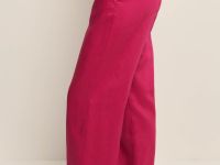 Брюки изо льна на резинке