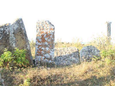 Каменные плиты 4 и 5 "Летней мечети" в местности "ЧIехтиль"