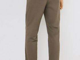 Брюки из твила, Коричневый