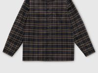 Рубашка с контрастной отделкой