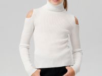 Водолазка трикотажная для девочек