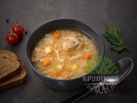 Консервы стерилизованные. Первые обеденные блюда "Суп куриный"