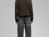 Джемпер прямого силуэта с добавлением шерсти