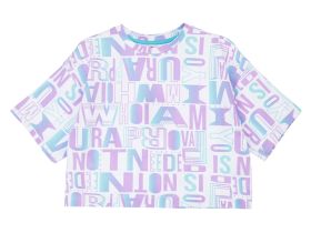 Фуфайка трикотажная для девочек (футболка)