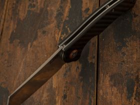 Складной нож CJRB Crag, сталь D2, рукоять карбон