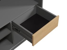 Шкаф-купе Бладвен 3-180x210 Графитовый