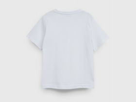 Футболка полуприлегающая для девочек, Белый