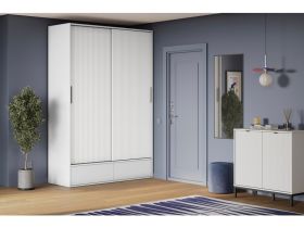 Шкаф-купе Беррингтон 2.1-160x240 Белый