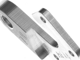 Держатель заднего переключателя "петух" Meta №70 фрезерованный (серебристый)