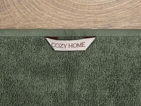 Полотенце махровое Lordy, зеленое