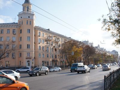 Дом жилой с магазинами «Бакалея» и «Гастрономия» для речников «Волготанкера»