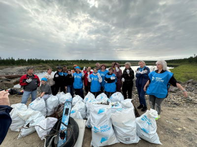 Сотрудники ПТВС провели субботник в нескольких населенных пунктах района