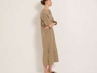 Платье Respiro, серо-зеленое