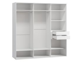 Шкаф-купе Беррингтон 3-207x210 Белый