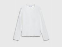 Джемпер плотной вязки, Белый