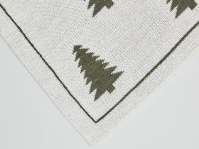 Плед Abete rosso, зеленый