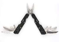 Мультитул Stinger, сталь (черный), 13 инструментов, нейлоновый чехол, коробка картон