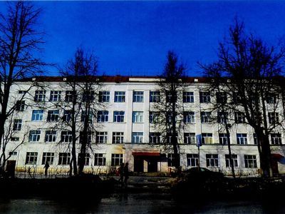 Здание, в котором находился эвакуационный госпиталь № 3083 в 1941-1945 гг.