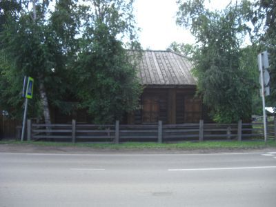 Дом, в котором в 1857 г. жил писатель Достоевский Федор Михайлович