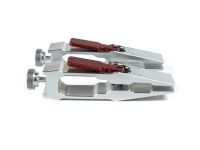 Зажимы TSPROF Quick, красные, TS-PT240061R