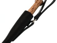 Кованый нож Финский-2, сталь Х12МФ, карельская берёза