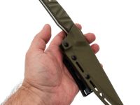 Туристический нож Майор Н, сталь AUS-8, рукоять G-10 хаки