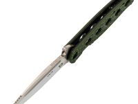 Складной нож НОКС Оса, сталь D2, рукоять G10, зеленый