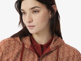 Женская жаккардовая толстовка Lacoste