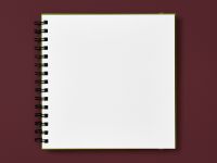 Скетчбук для акварели на спирали Малевичъ "Monet" 20х20 см 20 л 300 г, экстра-мелкое зерно