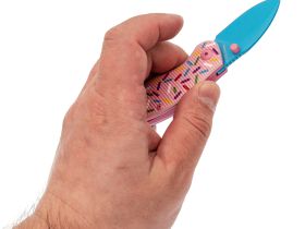 Нож складной Mr.Blade Rexbo Gen.2 Doughnut, сталь D2 BL, рукоятка G10 Pink