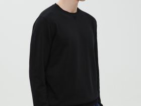 Базовый джемпер из хлопка прямого кроя